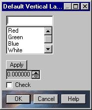 Arranging Dialog Objects Using Tabulations